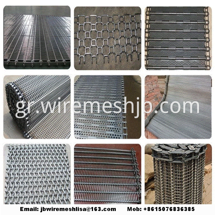 Stainless Steel Metal Conveyor Belt 